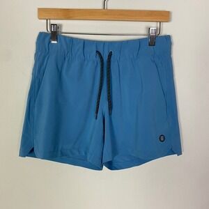 Free Fly Swell Shorts Womens Small Blue Athletic Active Outdoor Coconut